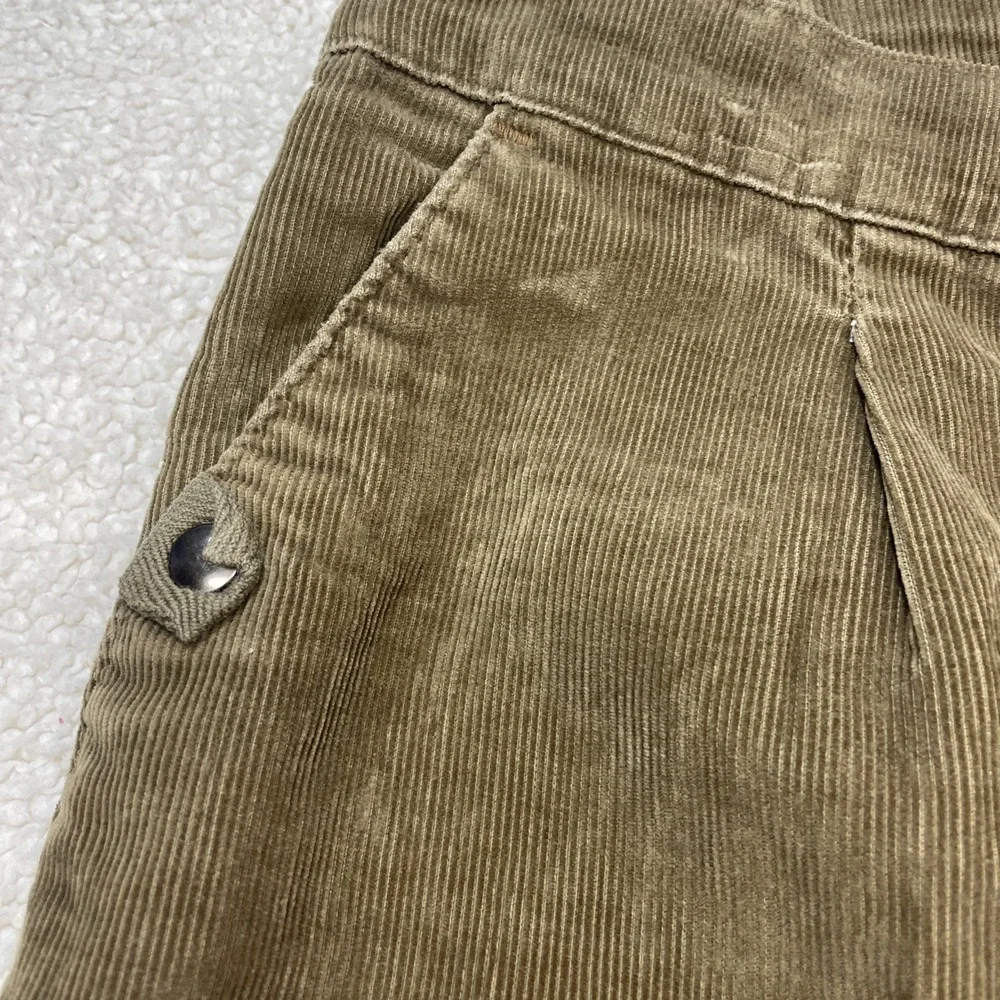 Levi's Pants Mens 35x28 Brown Movin On Corduroy Straight Leg Pleated Vintage